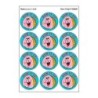 TREND Ham It Up!/Ham Scented Stickers, Pack of 24