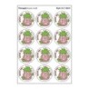 TREND Right On!/Pineapple Scented Stickers, Pack of 24