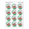 TREND Whoopee!/Green Lawn Scented Stickers, Pack of 24
