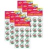 TREND Whoopee!/Green Lawn Scented Stickers, 24 Per Pack, 6 Packs