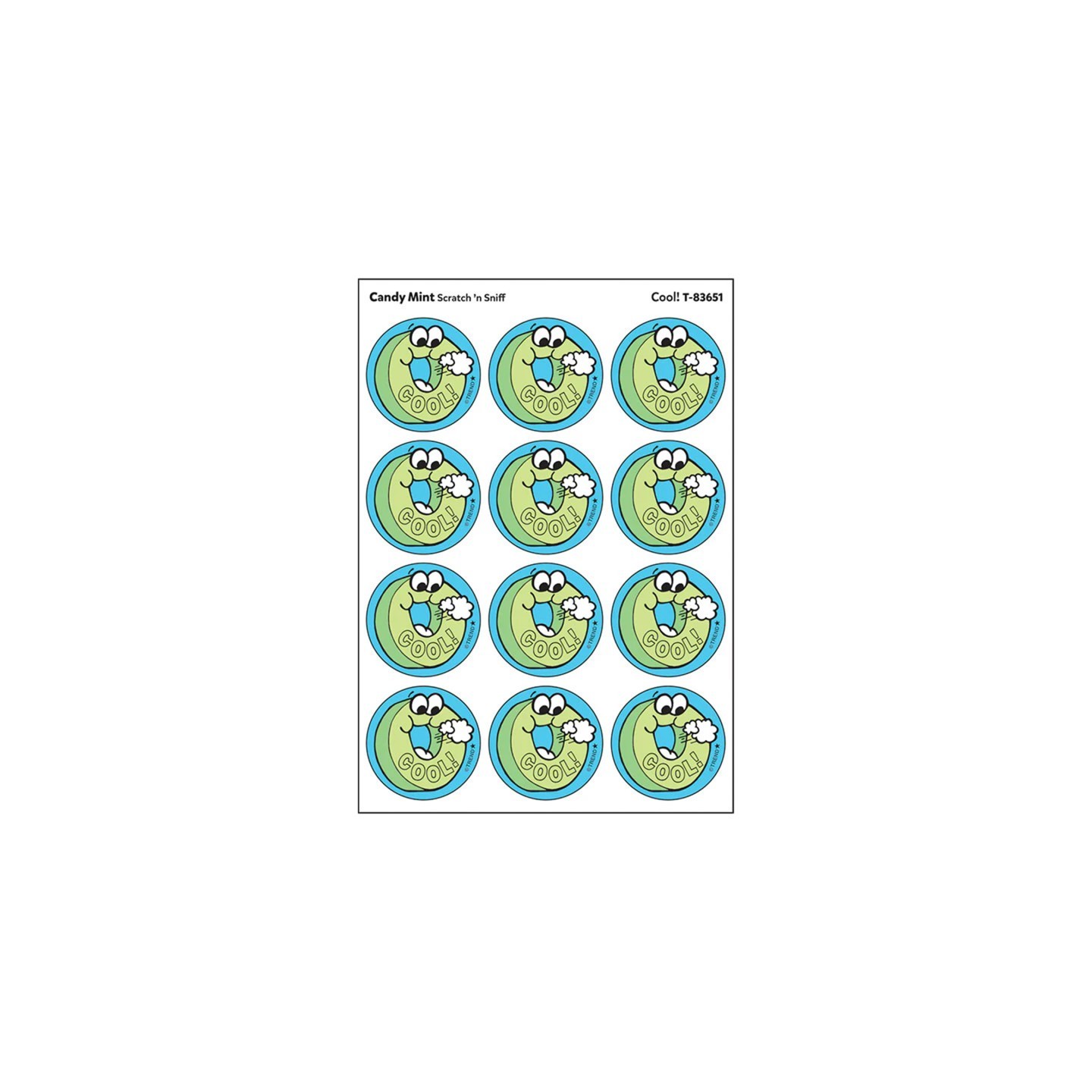 TREND Cool!/ Candy Mint Scent Stickers, 24 ct.