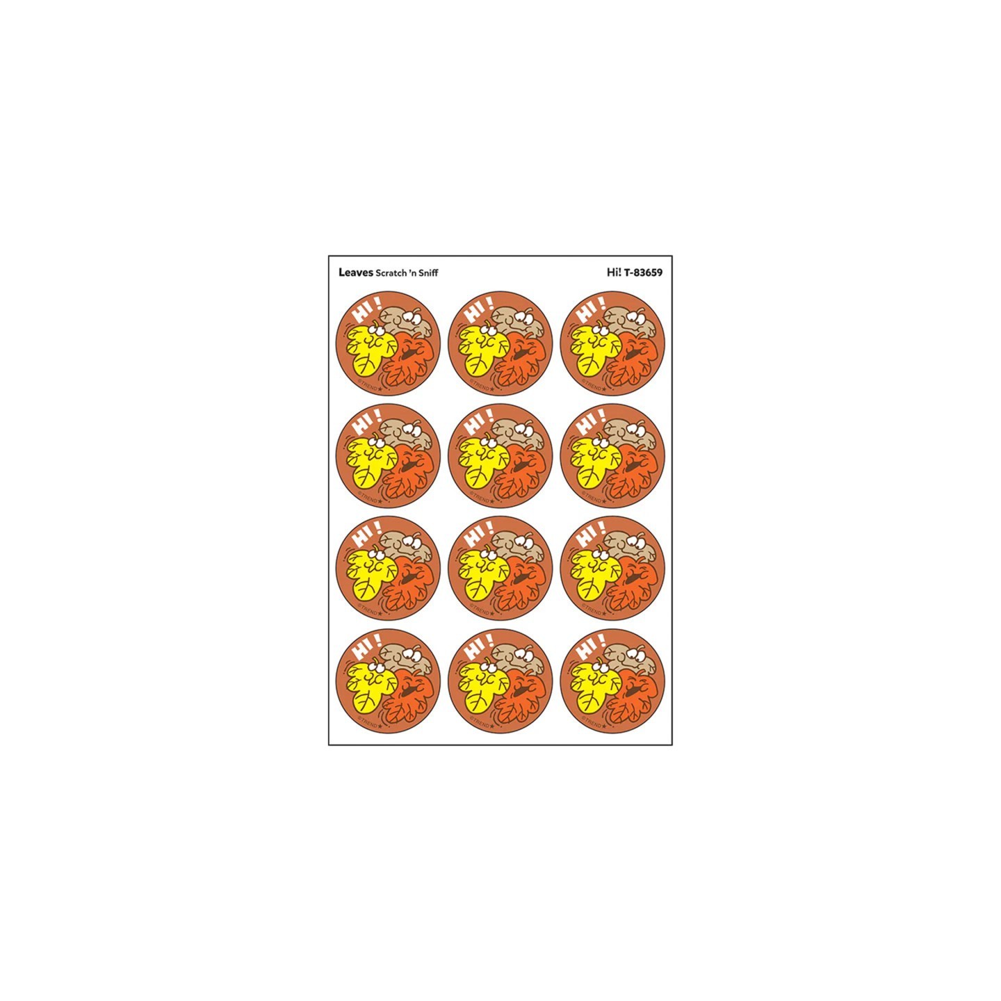 TREND Hi!/ Leaves Scent Stickers, 24 ct.