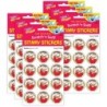 TREND Howdy/ Raspberry Scent Stickers, 24 Per Pack, 6 Packs