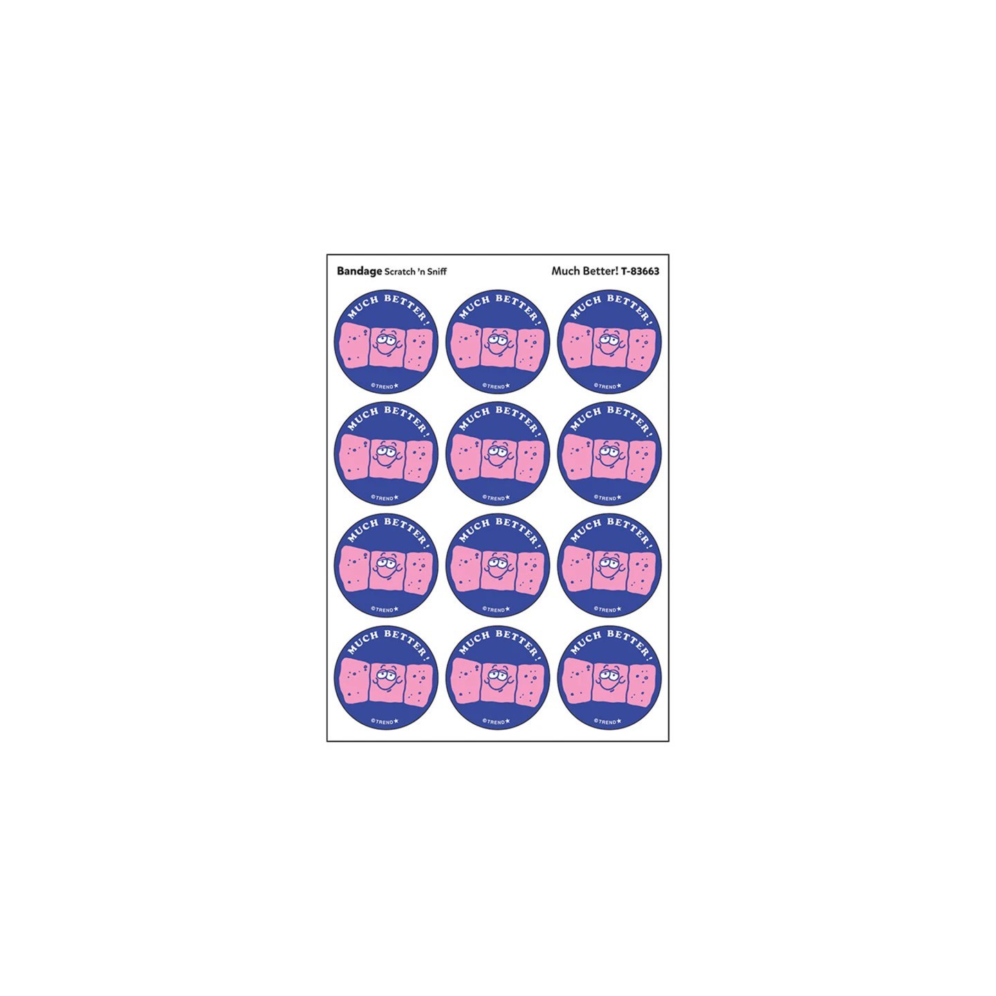 TREND Much Better!/ Bandage Scent Stickers, 24 ct.