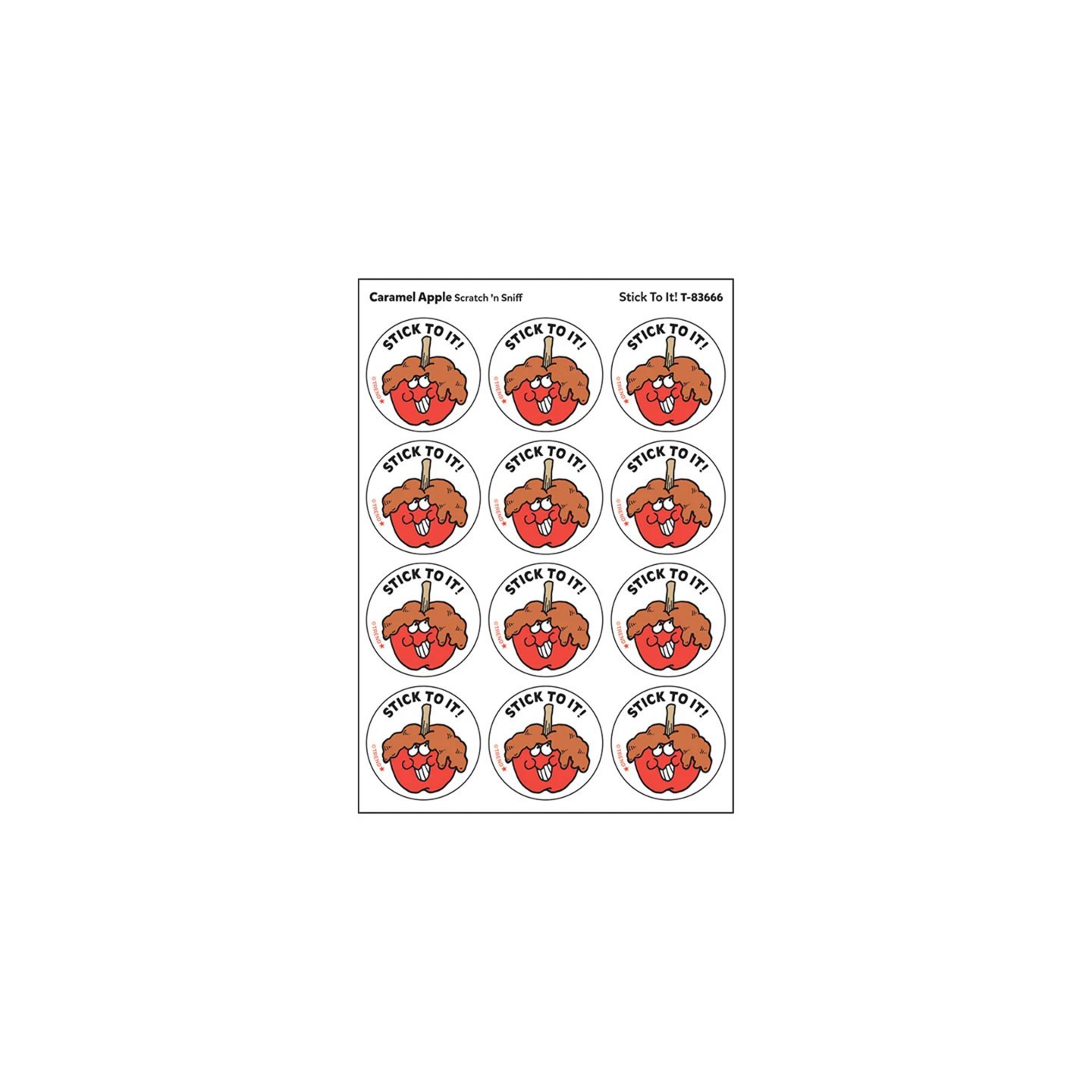 TREND Stick To It!/ Caramel Apple Scent Stickers, 24 ct.