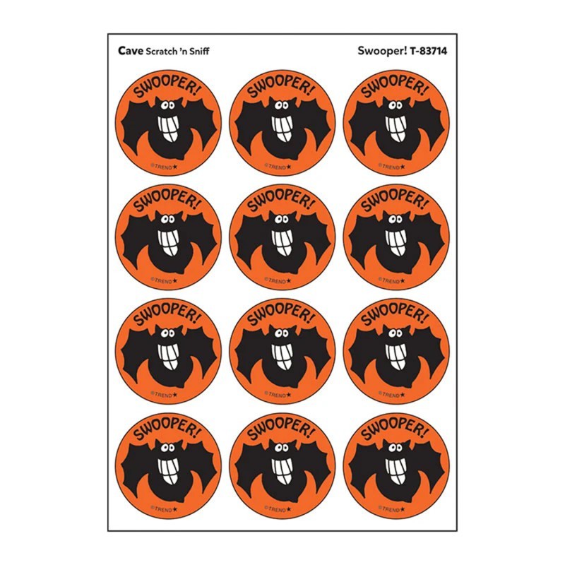 TREND Swooper!/ Cave Scent Stickers, 24 ct.