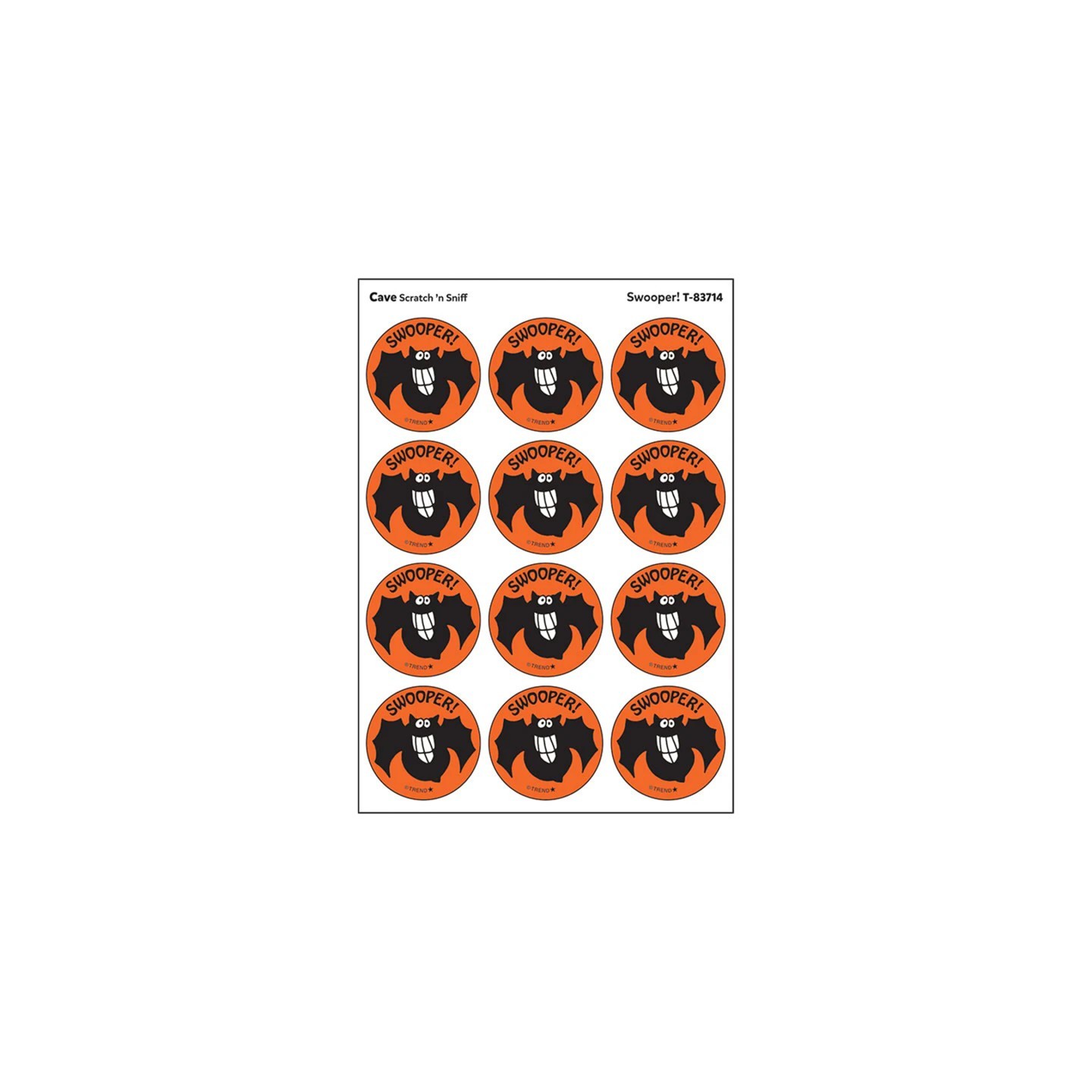 TREND Swooper!/ Cave Scent Stickers, 24 ct.