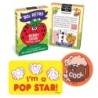 TREND 80s Retro Collection Playing Cards & Vinyl Stickers Set