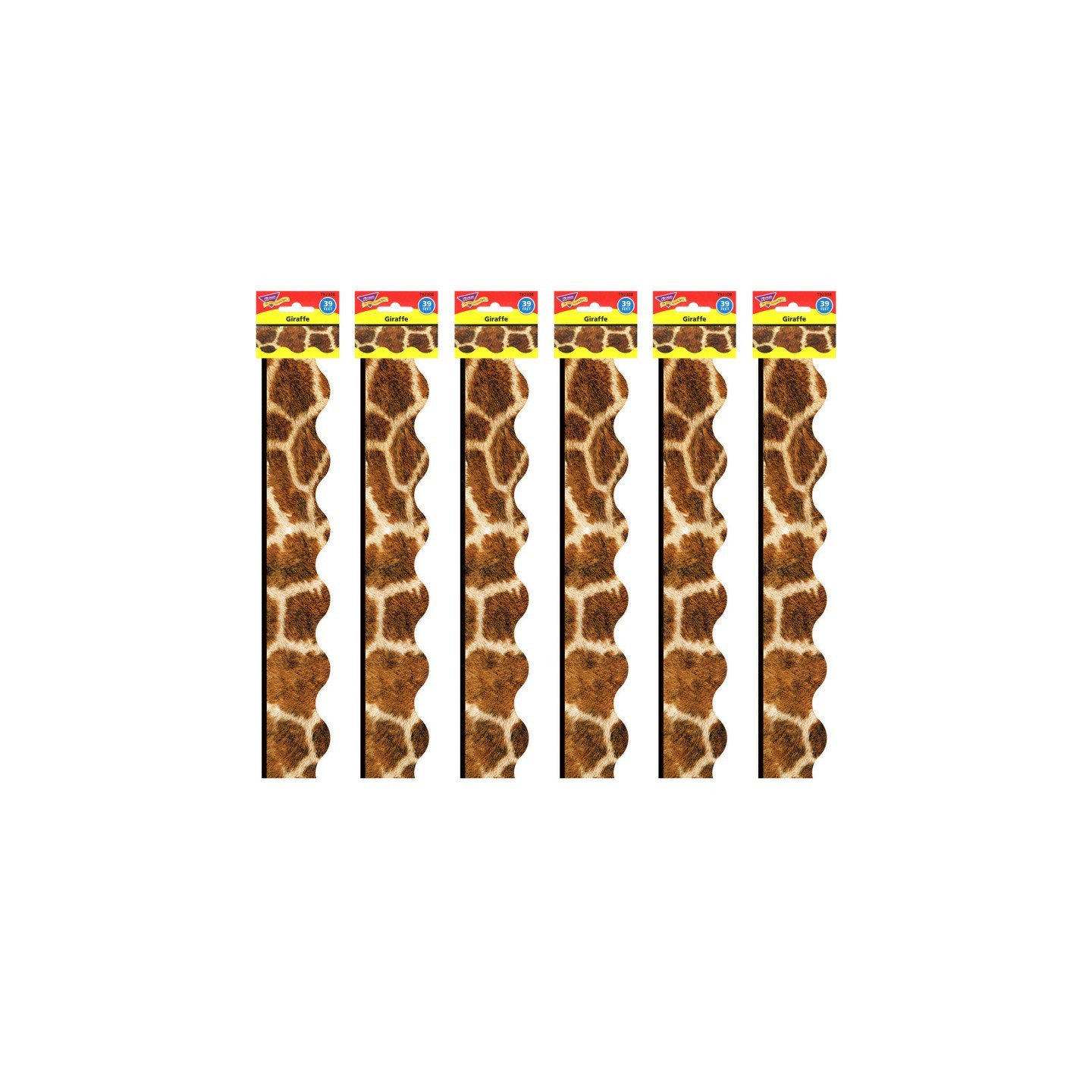 TREND Giraffe Terrific Trimmers®, 39 Feet Per Pack, 6 Packs