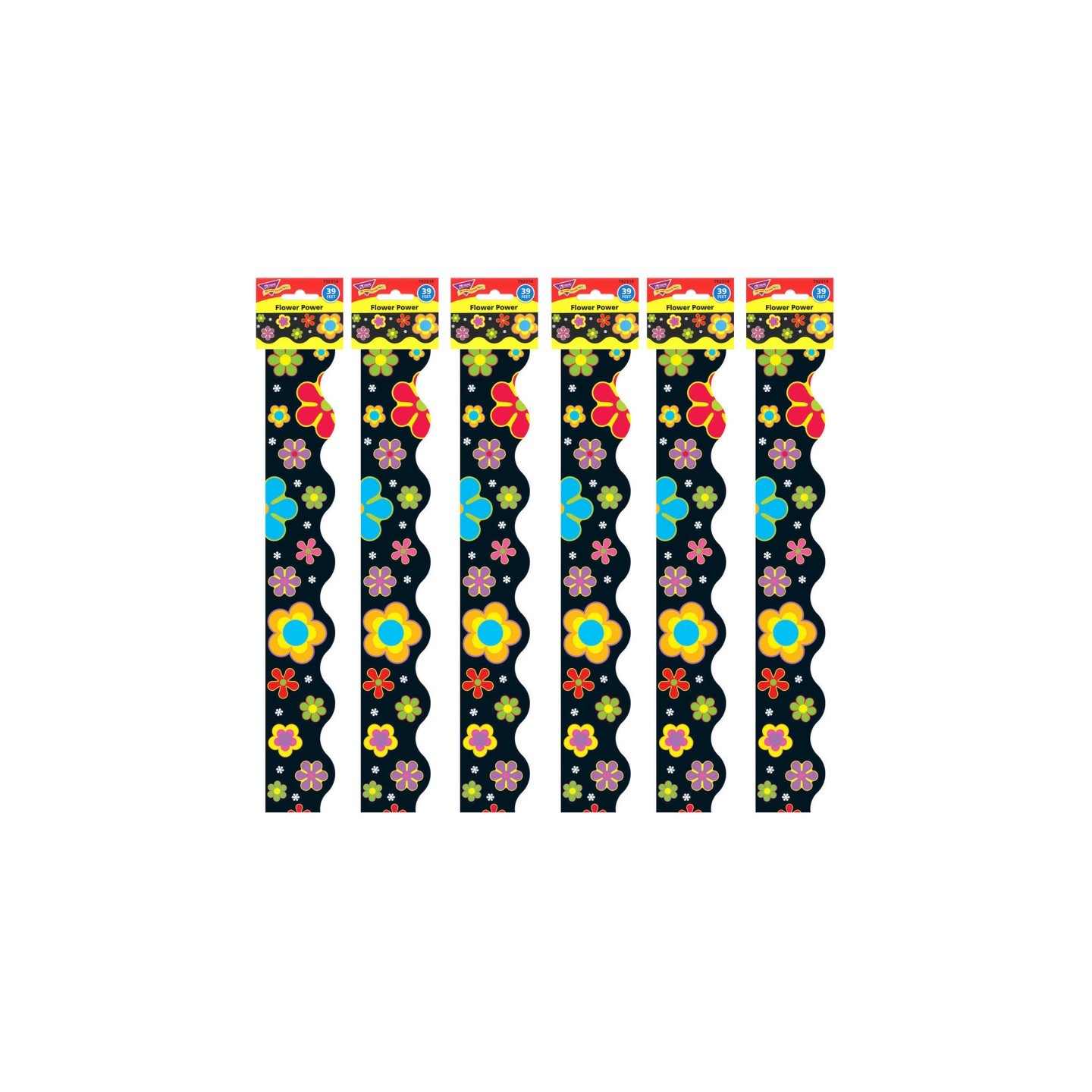 TREND Flower Power Terrific Trimmers®, 39 Feet Per Pack, 6 Packs
