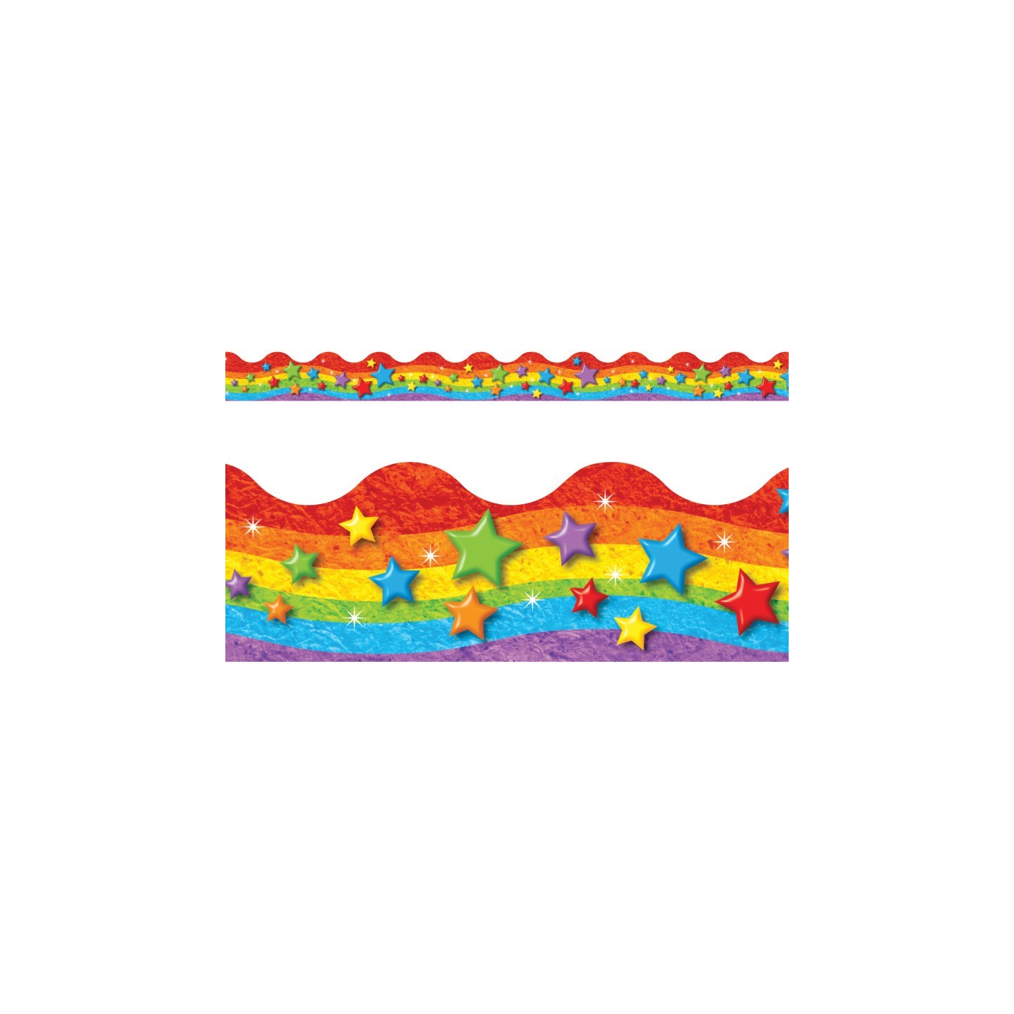 TREND Rainbow & Stars Terrific Trimmers®, 39 ft