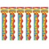TREND Rainbow & Stars Terrific Trimmers®, 39 Feet Per Pack, 6 Packs