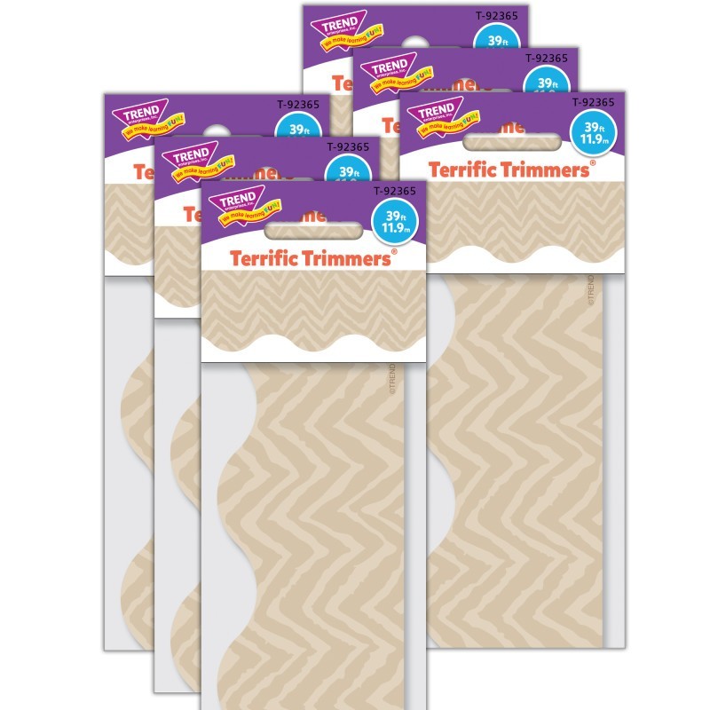 TREND Natural Weave Terrific Trimmers®, 39 Feet Per Pack, 6 Packs