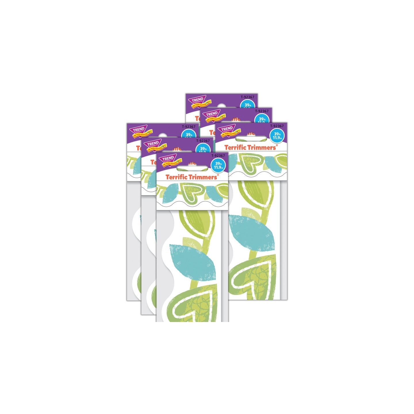 TREND Vine Time Terrific Trimmers®, 39 Feet Per Pack, 6 Packs