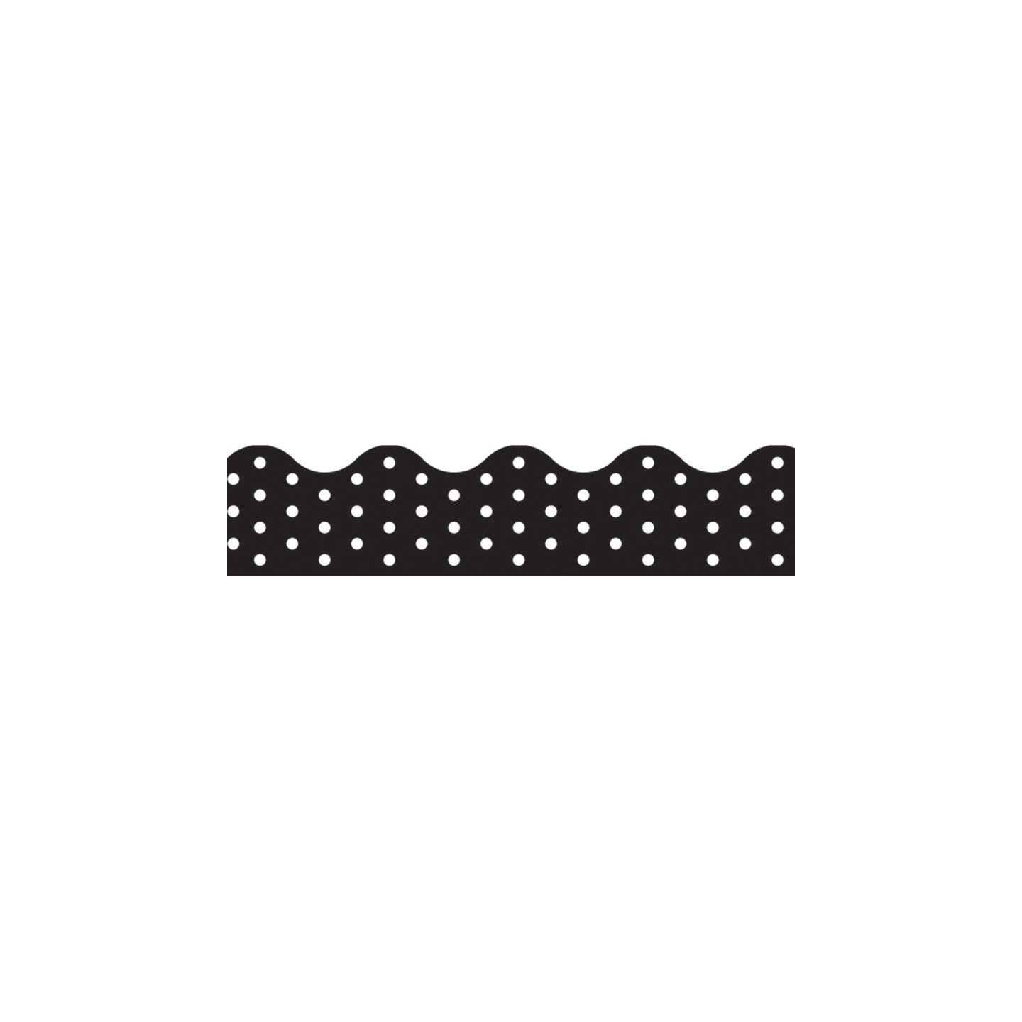 TREND Polka Dots Black Terrific Trimmers®, 39 ft
