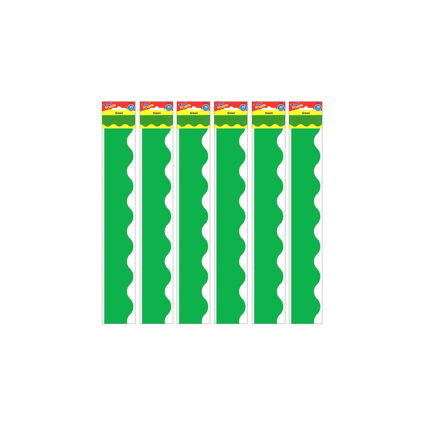 TREND Green Terrific Trimmers®, 39 Feet Per Pack, 6 Packs