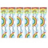 TREND Rainbow Terrific Trimmers®, 39 Feet Per Pack, 6 Packs
