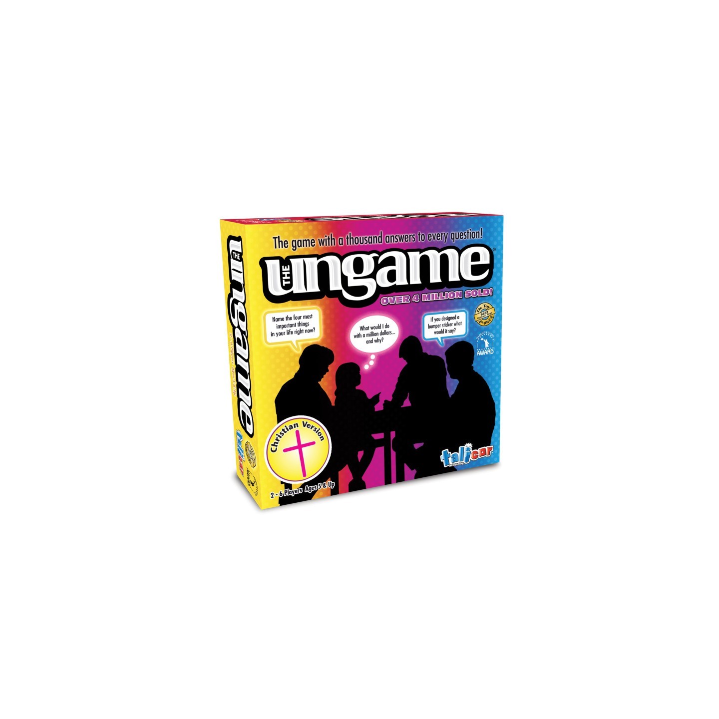 Talicor™ The Ungame Christian Version - Fun & Interactive Game for Kids & Adults