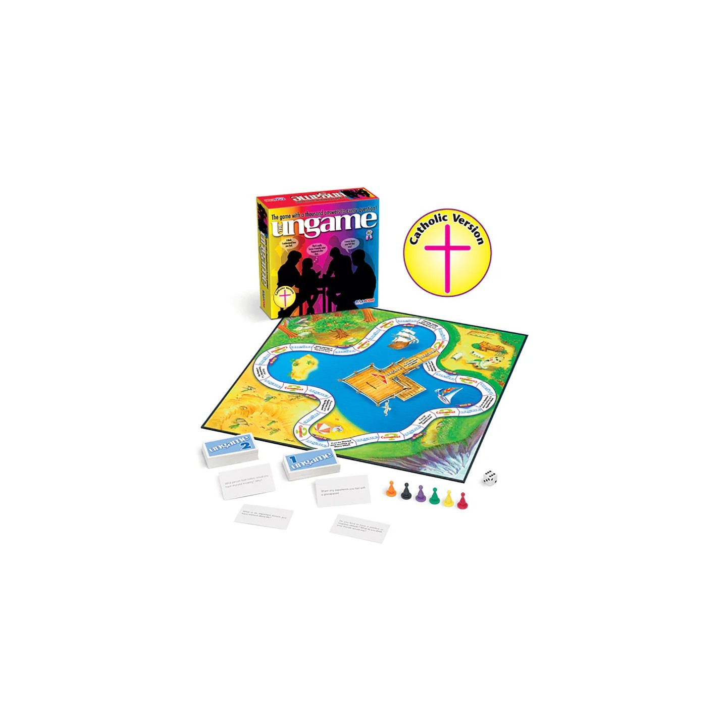 Talicor™ The Ungame Catholic Version - Fun & Interactive Game for Kids & Adults