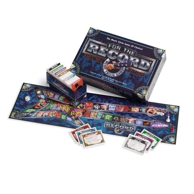 Talicor™ FOR THE RECORD 80's & 90's - Fun & Educational Game for Kids