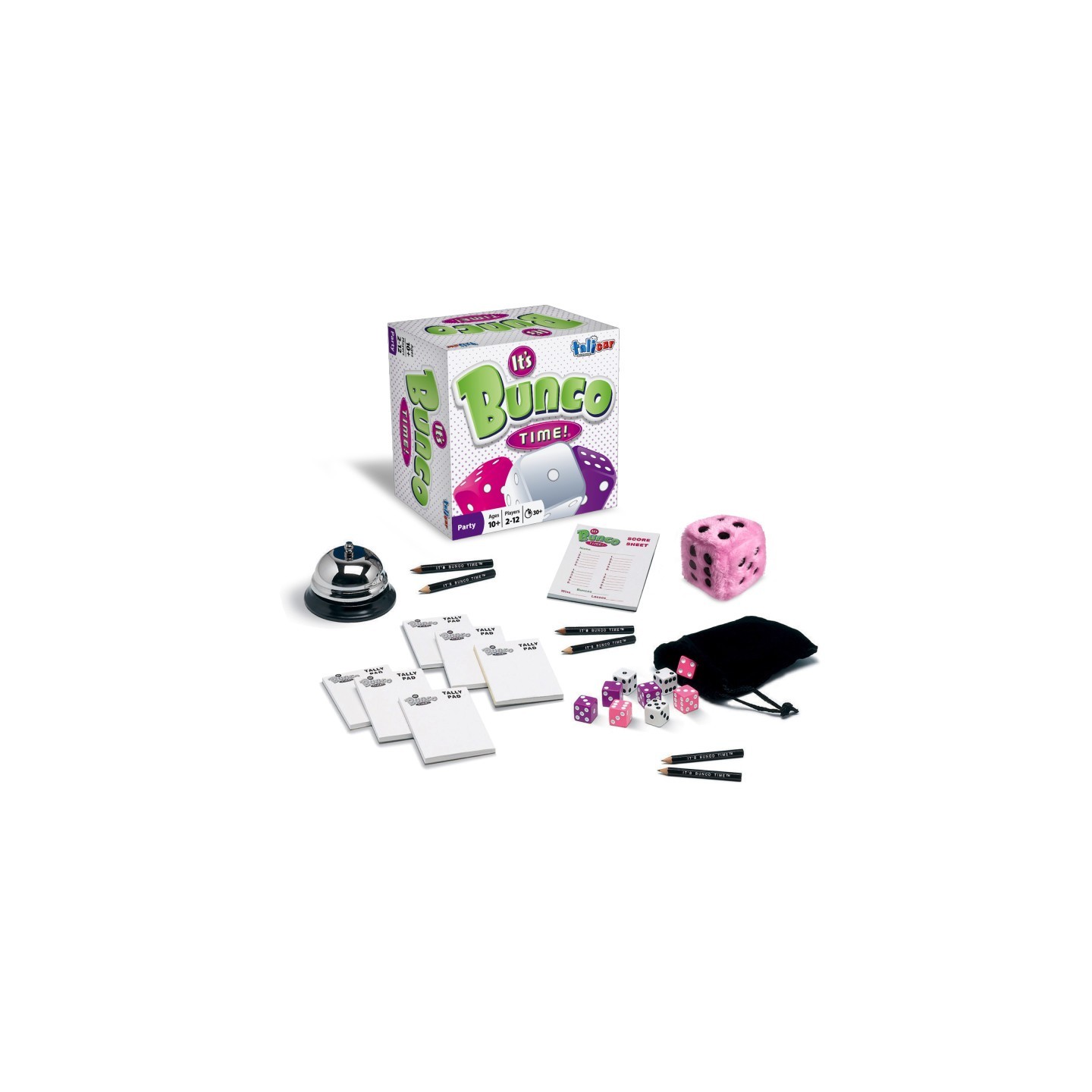 Talicor™ IT'S BUNCO TIME - Fun & Educational Game for Kids