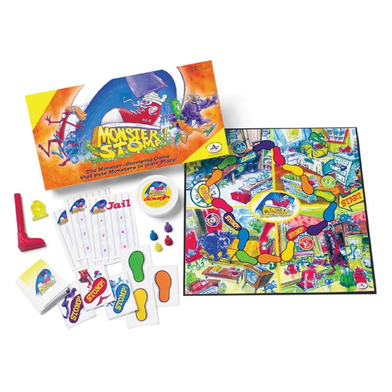 Talicor™ Monster Stomp - Interactive Dough Molding & Stomping Game for Kids