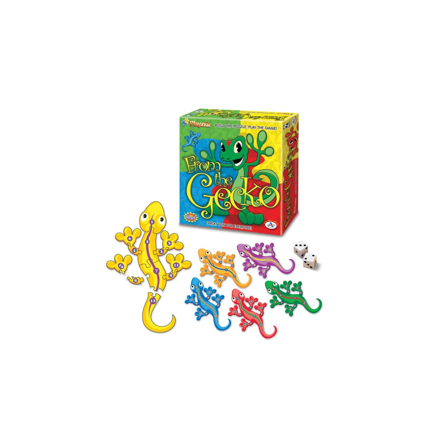 Talicor™ From the Gecko - Fun & Educational Board Game for Kids