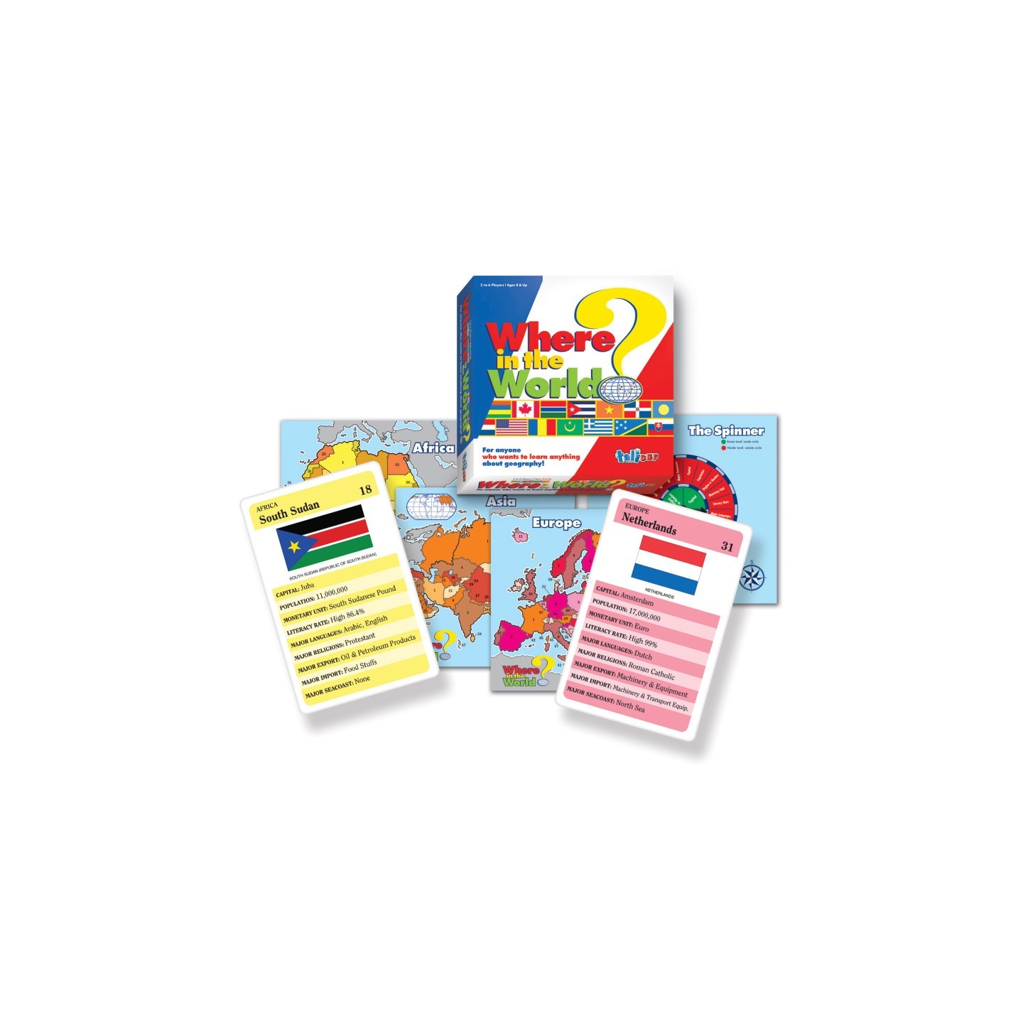 Talicor™ Where in the World? Game
