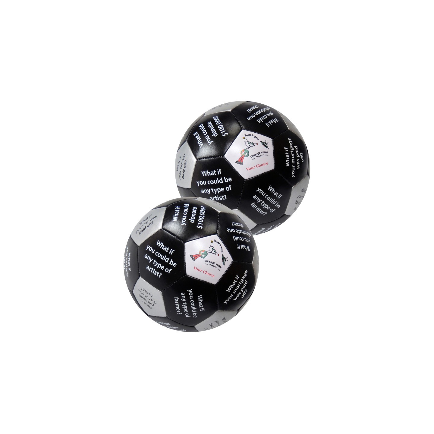 Talicor™ 6" Thumball™, What If ____?, Pack of 2