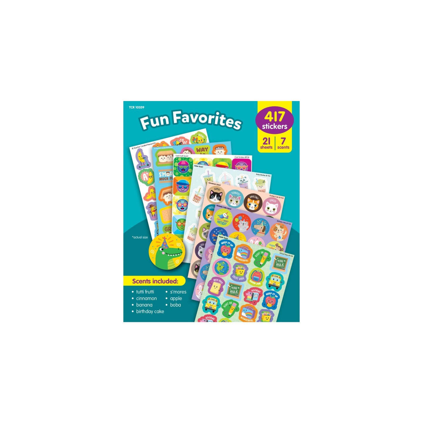 Teacher Created Resources Fun Favorites Smelly Stickers Variety Pack