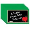 Teacher Created Resources® A Note from the Teacher Postcards, 30 Per Pack, 6 Packs