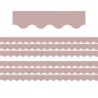 Teacher Created Resources® Light Mauve Scalloped Border Trim, 35 Feet Per Pack, 6 Packs