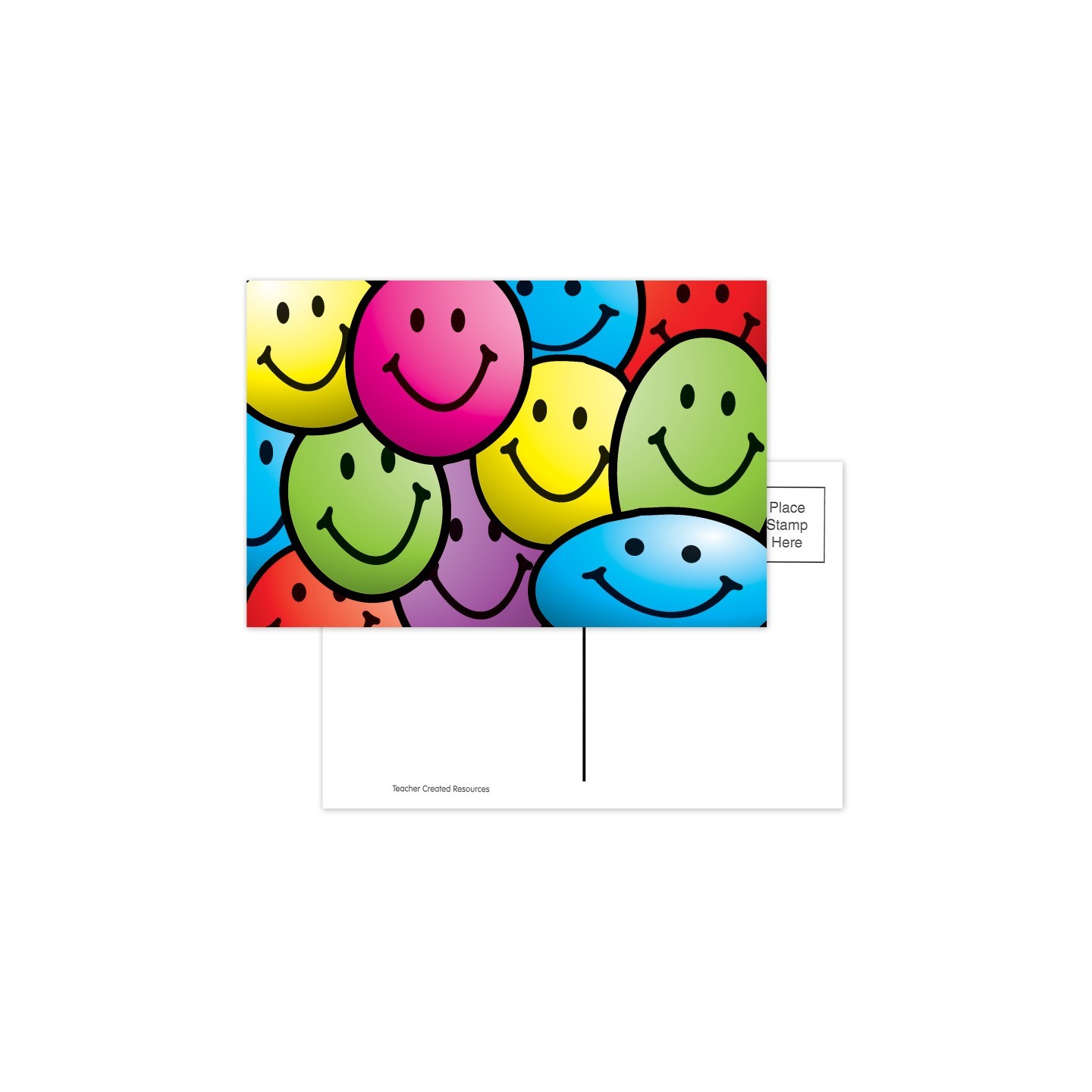 Teacher Created Resources® Smiley Faces Postcards, Pack of 30