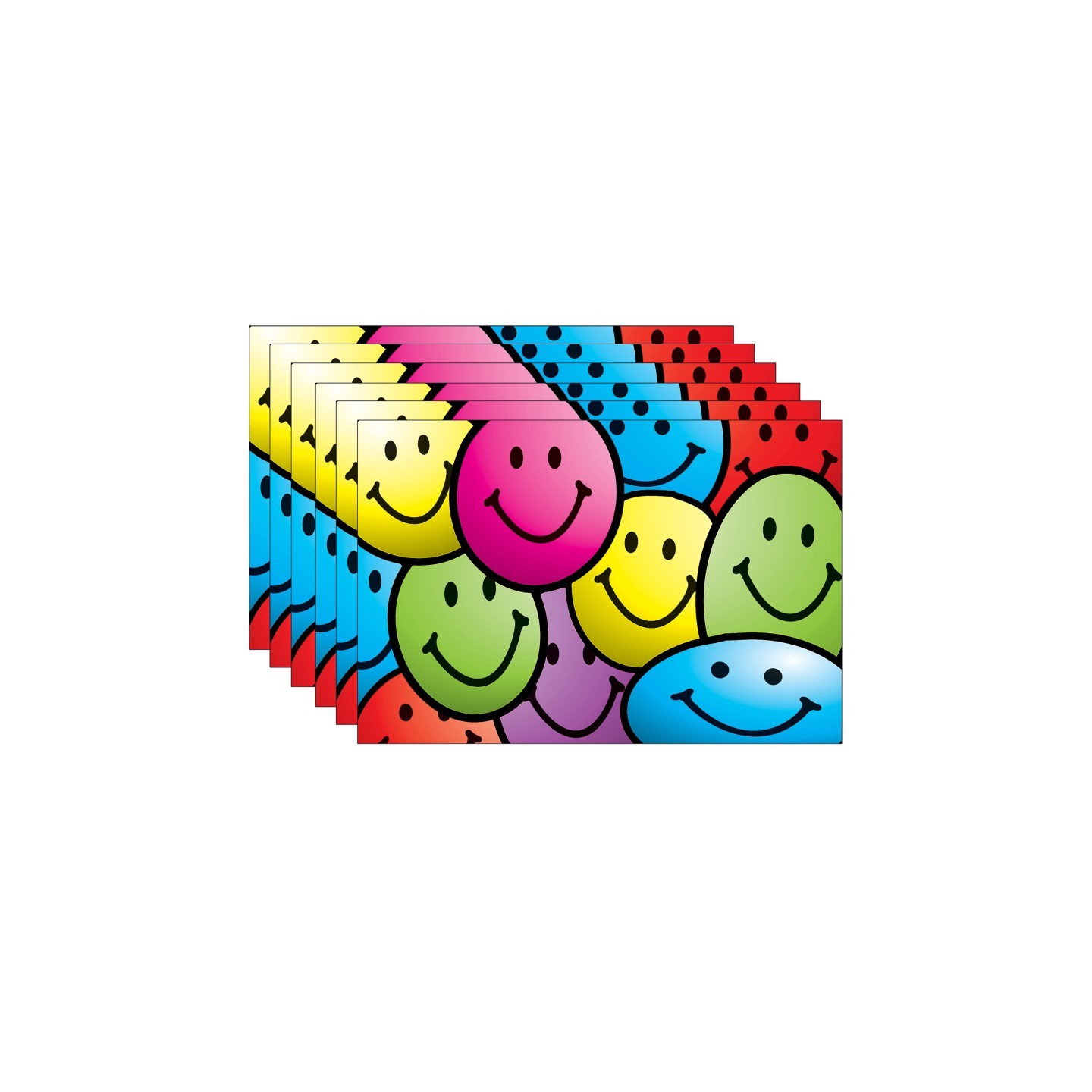 Teacher Created Resources® Smiley Faces Postcards, 30 Per Pack, 6 Packs