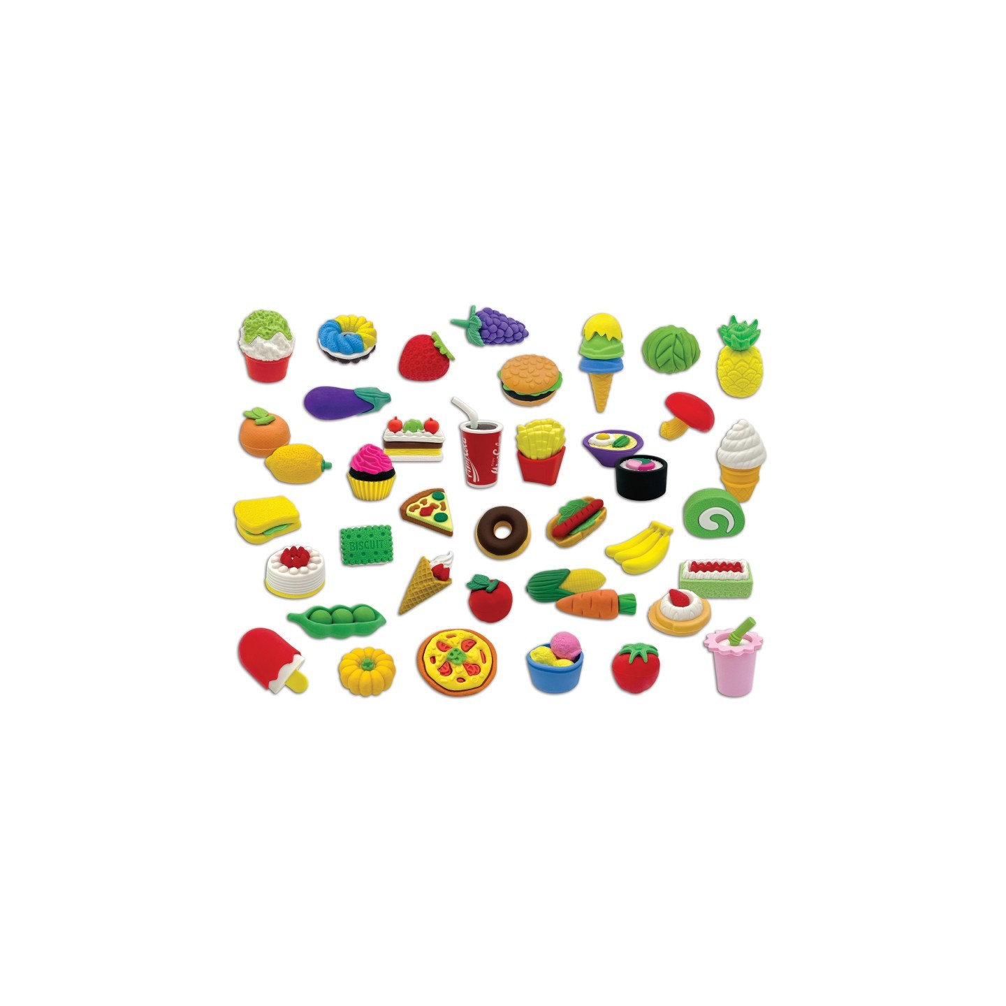 Teacher Created Resources® Desk Pets - Assorted Food, 40-Pack