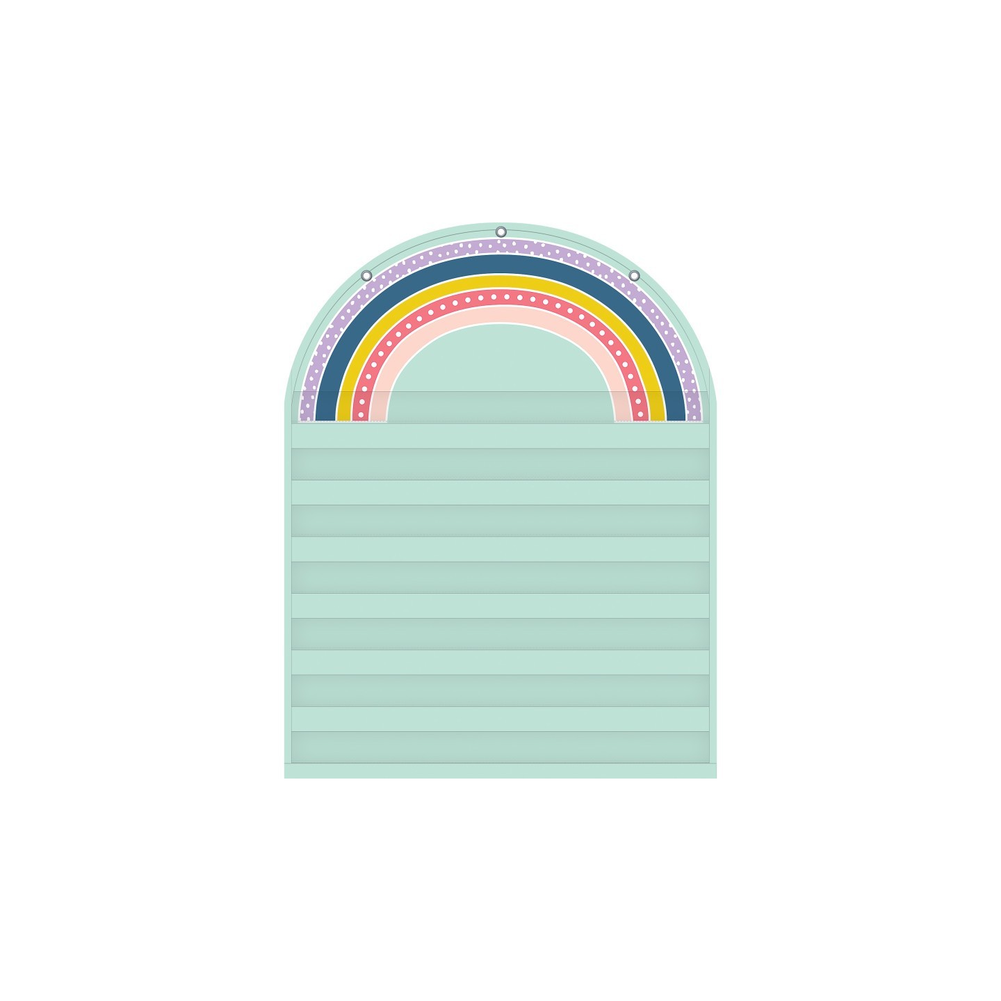 Teacher Created Resources® Oh Happy Day Rainbow 7 Pocket Chart