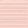 Teacher Created Resources® Blush 7 Pocket Chart, 28" x 28"