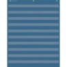 Teacher Created Resources® Slate Blue 10 Pocket Chart, 34" x 44"