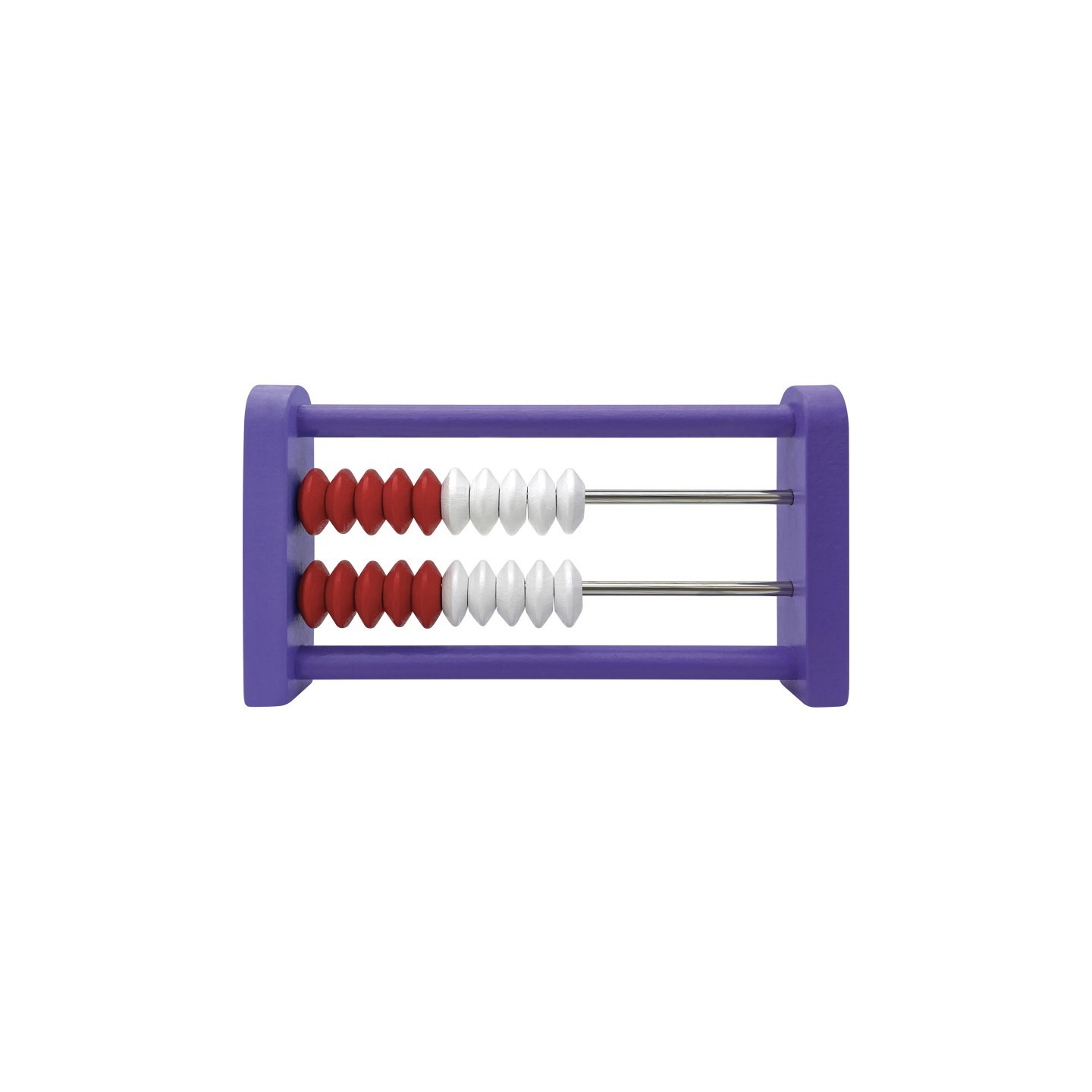 Teacher Created Resources® 20-Bead Wooden Mini Rekenreks, Pack of 4