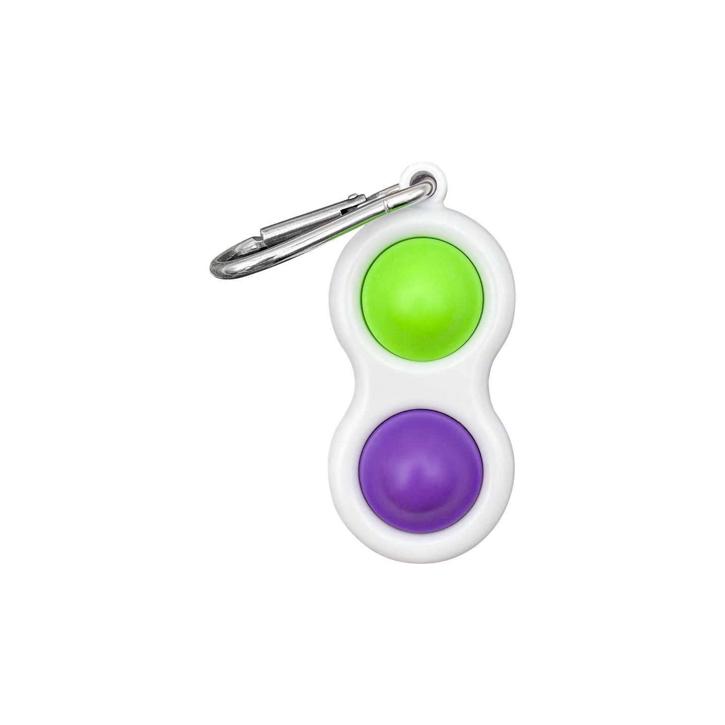 Teacher Created Resources Fidget Popper Keychain - Purple/Green