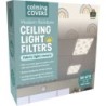 Teacher Created Resources® Calming Covers Ceiling Light Filters, 2' x 4', Modern Rainbow, Pack of 4
