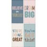 Teacher Created Resources® Calming Covers Ceiling Light Filters, 2' x 4', Be Positive, Pack of 4