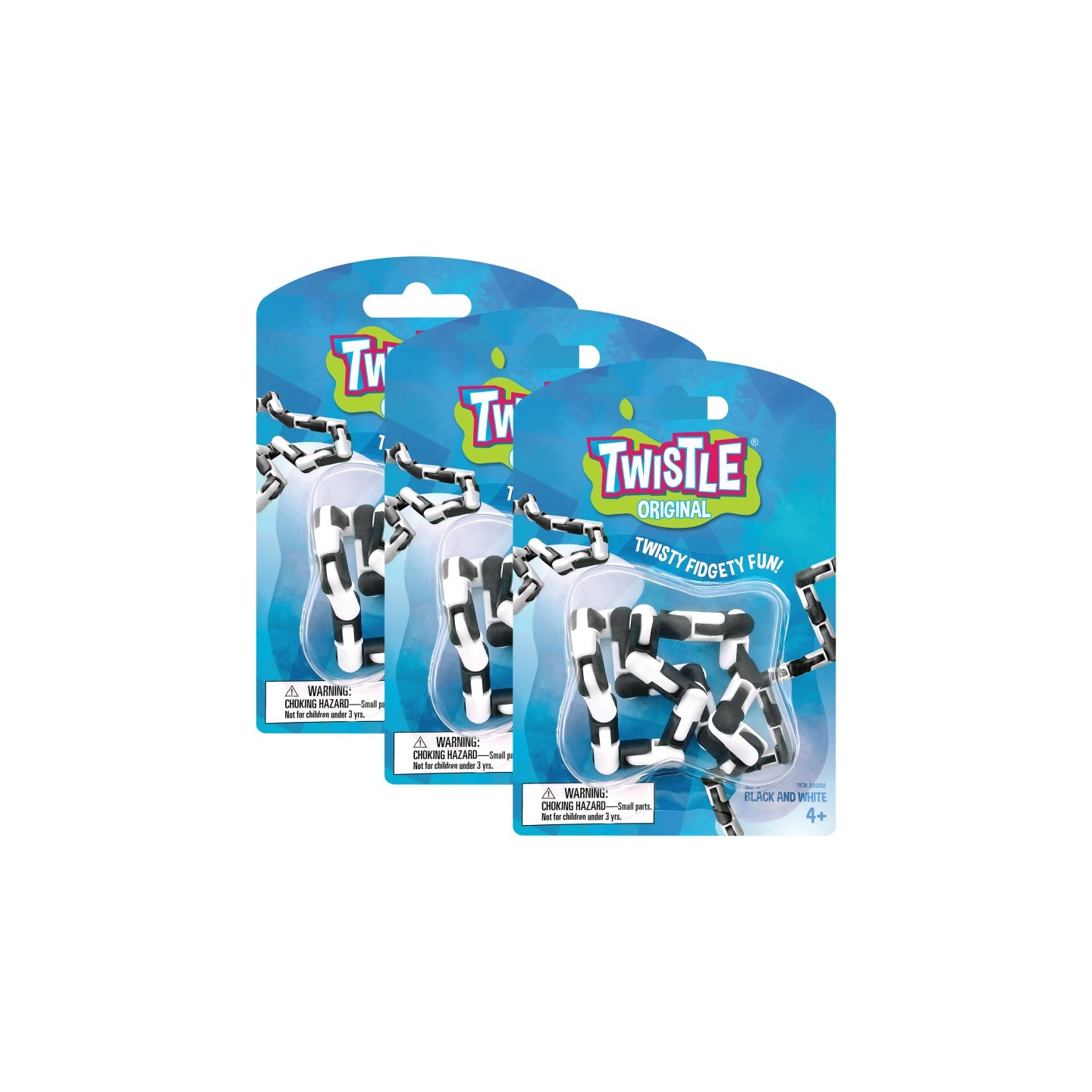 Teacher Created Resources® Twistle Original, Black & White, Pack of 3