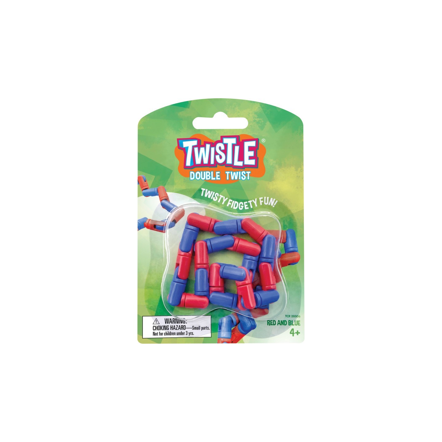 Teacher Created Resources® Twistle Double Twist, Red & Blue