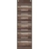 Teacher Created Resources® Dark Wood Design 10 Pocket File Storage Pocket Chart, 14" x 58"
