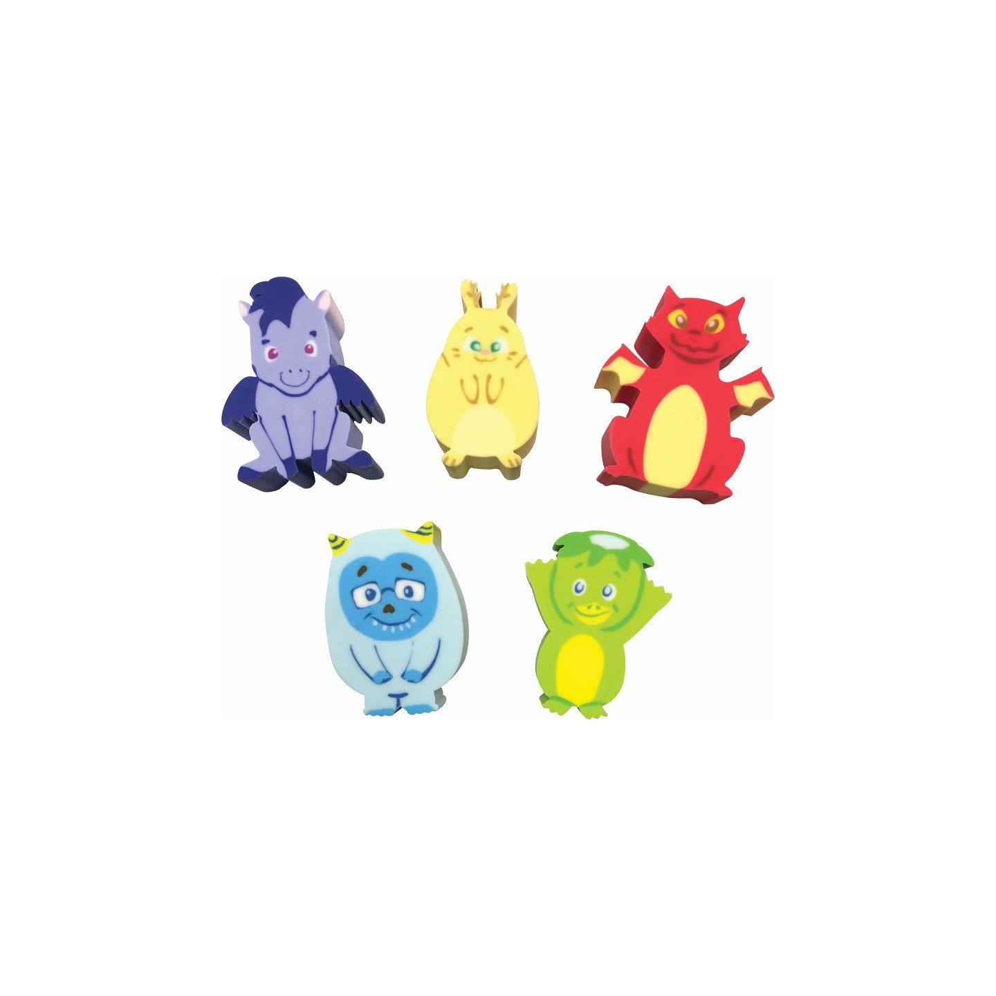 Teacher Created Resources® Whatsits™ Collectable Erasers Mystery Packs: Fantasy Friends