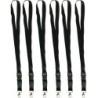 Teacher Created Resources® Black Lanyard, Pack of 6