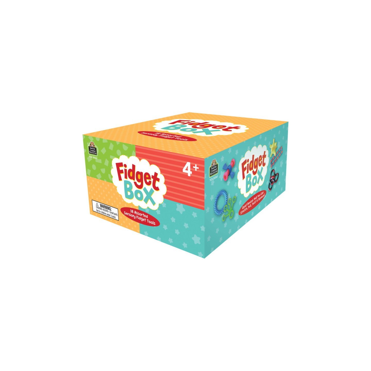 Teacher Created Resources® Fidget Box, 18 Pieces