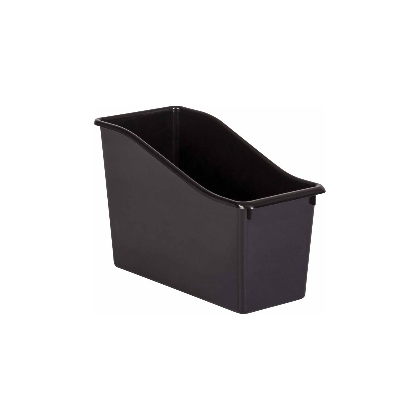 Teacher Created Resources® Black Plastic Book Bin