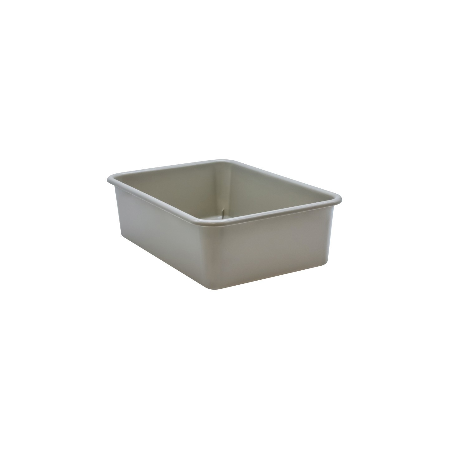 Teacher Created Resources® Gray Large Plastic Storage Bin